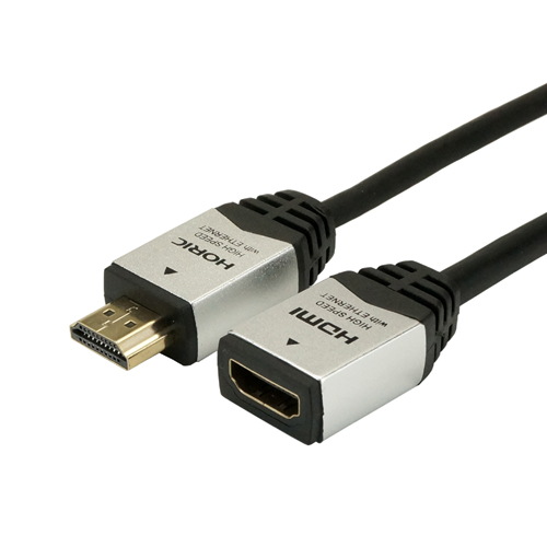 HORIC HDMF05-033GD [HDMI延長ケーブル 0.5m ゴールド]