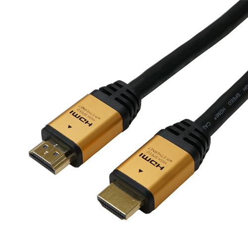 HORIC HDM100-001GD [ハイスピードHDMIケーブル 10m 4K 3D HEC ARC フルHD 対応 金メッキ端子 ゴールド AWG26]