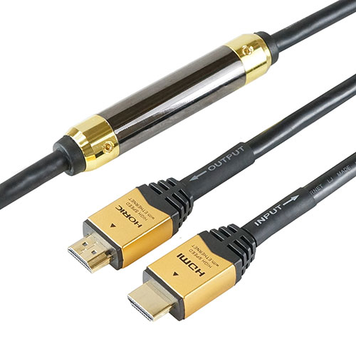 HORIC HDM200-593GD [イコライザー付き HDMIケーブル 20m ゴールド]