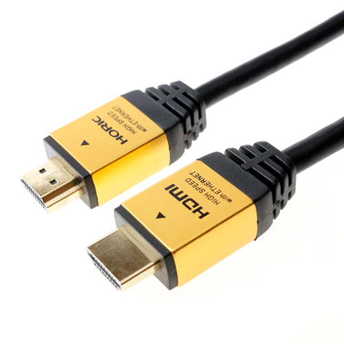 HORIC HDM100-462GDX5 [5個セット HDMIケーブル 10m ゴールド]