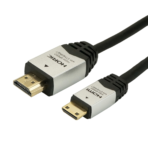 HORIC HDM20-015MNS [HDMI MINIケーブル 2m シルバー]