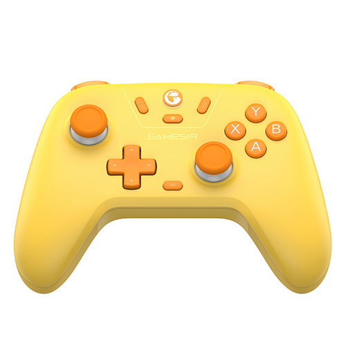 GameSir （ゲームサー） Nova Lite ワイヤレス&有線ゲーミングコントローラ マルチプラットフォーム イエロー