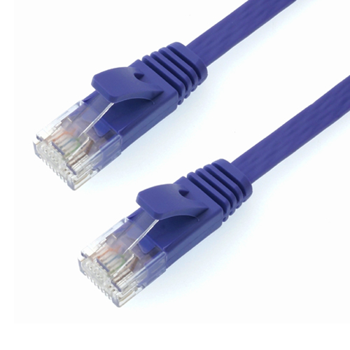 HORIC LC30-507FB [LANケーブル UTP カテゴリー6A フラット 3m パープル]