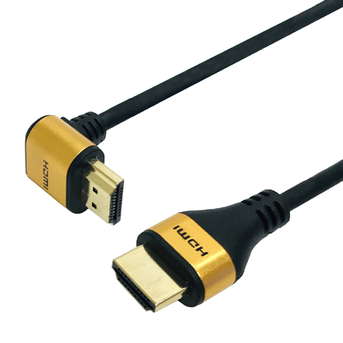 HORIC HL20-342GD [HDMIケーブル L型270度 2m ゴールド]