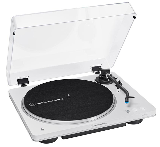 オーディオテクニカ AT-LP70XBT WS(JP) [ワイヤレスターンテーブル ホワイト/シルバー]