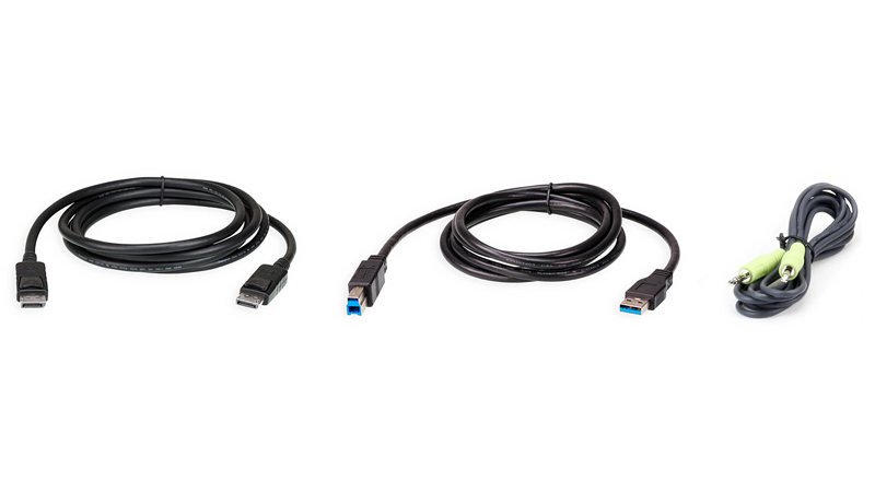 ATEN ATEN 2L-7D02UDPX3 [1.8M USB DisplayPort KVMケーブルキット]
