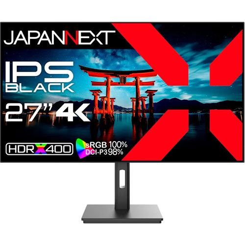 JAPANNEXT JN-272IPSB4FLUHDR [液晶ディスプレイ 27型/3840×2160/ブラック]