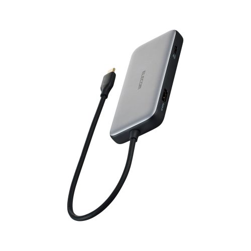エレコム DST-C26SV [Type-C ドッキングステーション/USB PD対応/シルバー]