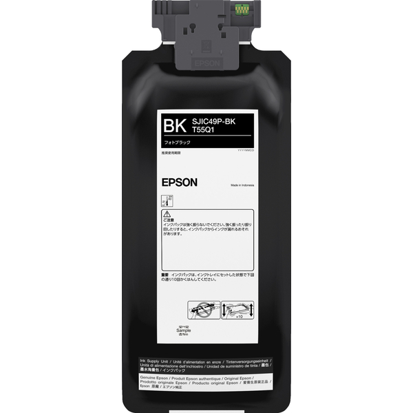 エプソン SJIC49P-BK [CW-C8020G用 インクパック/480ml(フォトブラック)]