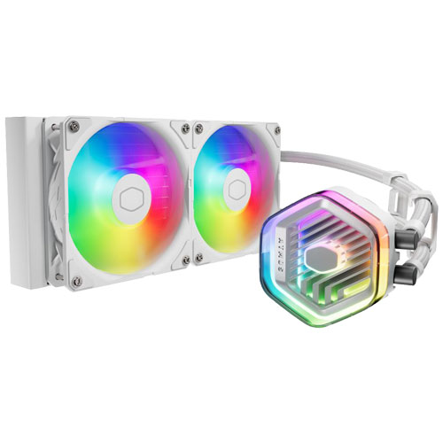 クーラーマスター MLX-D24M-A25PZ-RW [MasterLiquid 240 Atmos White]