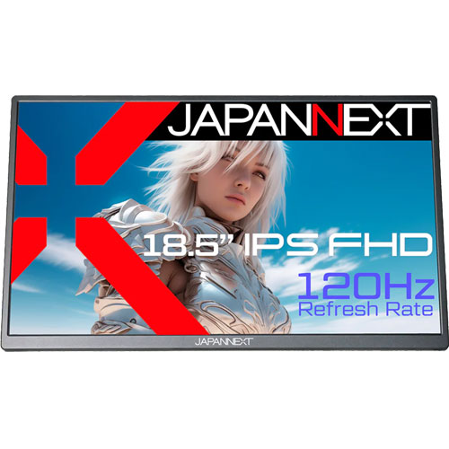 JAPANNEXT JN-MD-185IPS120FHDR [ゲーミングディスプレイ 18.5型/1920×1080/ブラック]
