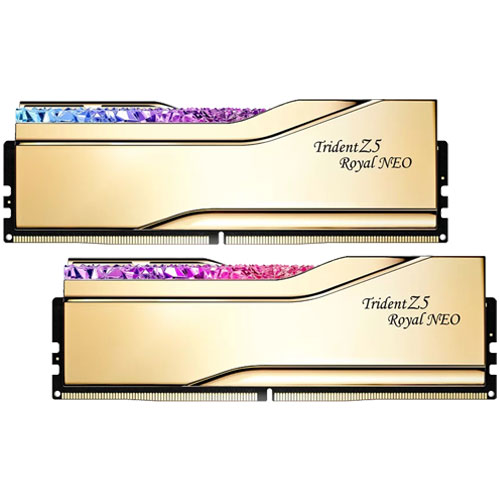G.SKILL F5-6400J3039G16GX2-TR5NG [Trident Z5 Royal Neo(EXPO) 32GB(16GBx2) DDR5 6400 CL30-39-39-102 1.40V GD]