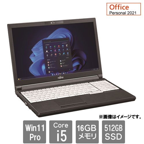 富士通 FMVA0F02BP [LIFEBOOK A5513/RX (i5-1335U 16GB SSD512GB 15.6HD Win11P Personal2021)]