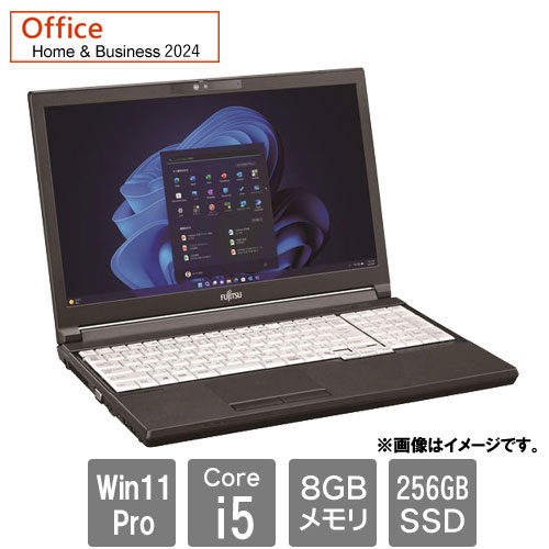 富士通 FMVA0F02FP [LIFEBOOK A5513/RX (i5-1335U 8GB SSD256GB 15.6FHD Win11Pro H&B2024)]