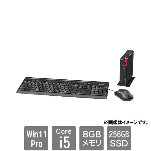 富士通 バリュー ESPRIMO FMVB23006P [ESPRIMO G6014/RX (Core i5-13400T 8GB SSD256GB Win11Pro64)]
