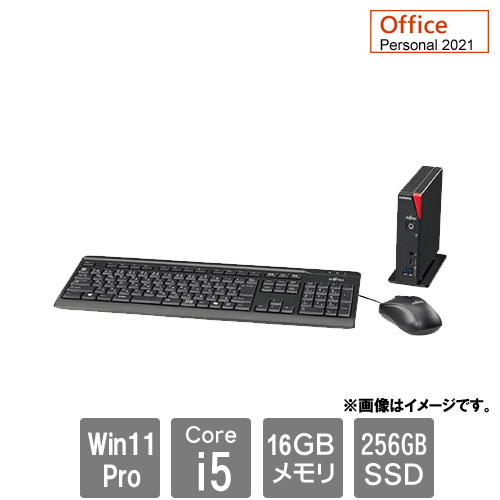 富士通 バリュー ESPRIMO FMVB2300AP [ESPRIMO G6014/RX (Core i5-13400T 16GB SSD256GB Win11Pro Personal2021)]