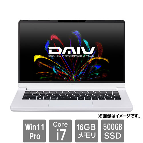 MCJ R4I7G50WTBCCW101DEC-BPQD [DAIV R4-I7G50WT-B(Core i7-13620H 16GB SSD500GB 14 RTX4050 Win11Pro64 3Y)]