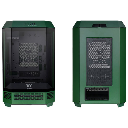 Thermaltake CA-1Y4-00SCWN-00 [Micro ATX ミニタワーケース The Tower 300 Racing Green]