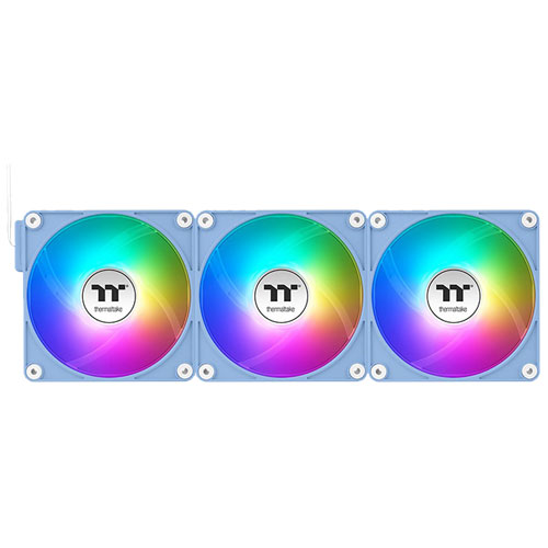 Thermaltake CL-F197-PL14BU-A [CT140 EX ARGB Sync PC Cooling Fan 3 Fan Pack Hydrangea Blue]