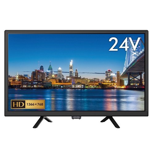 グリーンハウス GH-TV24B-BK [24V型 ダブルチューナー液晶テレビ ブラック]