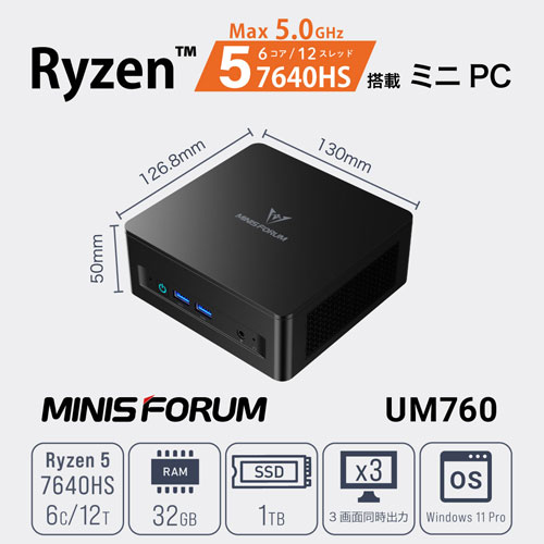 UM760-32/1T-W11Pro(7640HS)_画像8