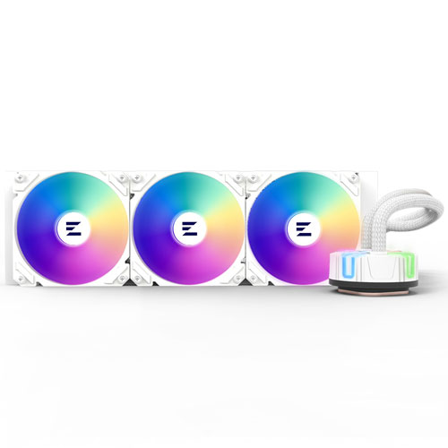 ZALMAN Reserator5 Z36 ARGB White [水冷一体型CPUクーラー 360mmサイズラジエータ ARGBファン ホワイト]