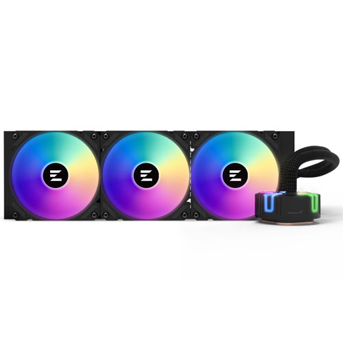 ZALMAN Reserator5 Z36 ARGB Black [水冷一体型CPUクーラー 360mmサイズラジエータ ARGBファン ブラック]