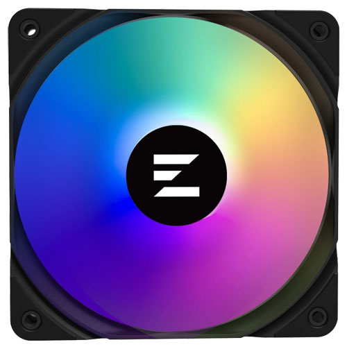 ZALMAN ZM-AF120 ARGB BLACK [120mmケースファン ARGB LED Shark Finブレード ブラック]