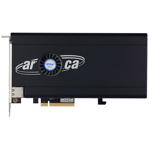 ARECA ARC-1886-4N8I [Tri-Mode RAID 12ポート (内部 8 (SFF-8654) + 4x M.2)) 8GB Cache PCIe Gen 4.0 x8]