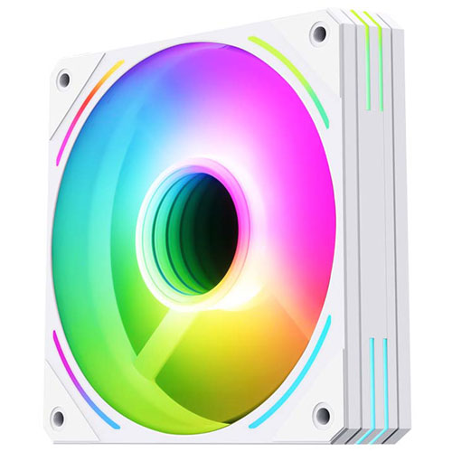 HQ12PRO White [120mmケースファン ARGB LED搭載 デイジーチェーン対応]