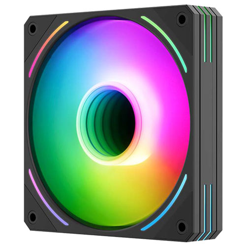 Segotep HQ12PRO Black [120mmケースファン ARGB LED搭載 デイジーチェーン対応]