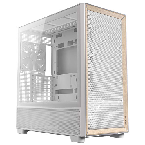 ANTEC FLUX White [E-ATX ミドルタワーケース Flow Luxury White 1×140mm、4×120mmファン搭載]