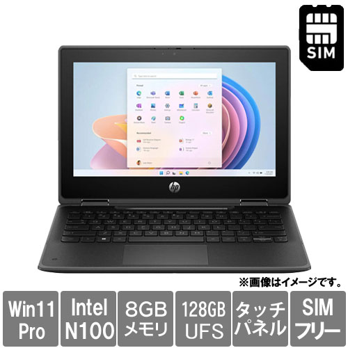 HP B17SKPT#ABJ [xFtsG11 (N100 8GB UFS128GB 11.6HDタッチ Win11Pro Le Pen)]