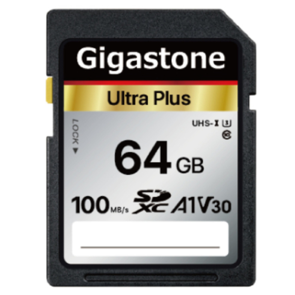 Gigastone GJSXR Ultra Plus GJSXR-64GV3A1 [SDXCカード 64GB CL10 U1 A1 V30]