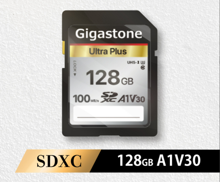 Gigastone GJSXR Ultra Plus GJSXR-128GV3A1 [SDXCカード 128GB CL10 U1 A1 V30]