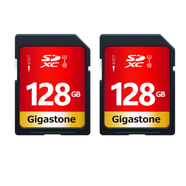 Gigastone GJSXR-GU1-RED GJSXR-128GU1-RED-2PK [SDXCカード 128GB 2枚セット CL10 U1]