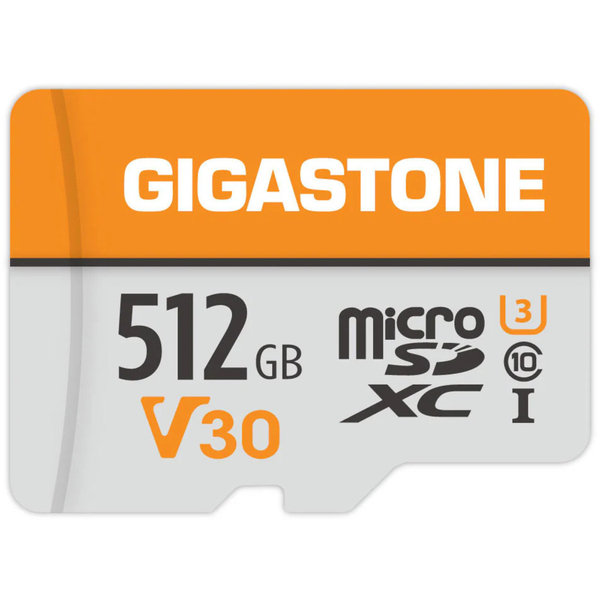 Gigastone GJMXR-OG-GV30 GJMXR-OG512GV30 [microSDXCカード 512GB U1 V30 CL10]