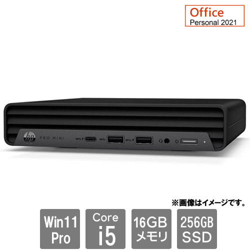 HP B3VU6AT#ABJ [Mini400G9 (Core i5-12500T 16GB SSD256GB Win11Pro Personal2021(DA版) NP)]