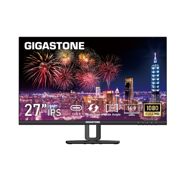 Gigastone GJLM GJLM-27FF5H-270 [IPS液晶モニター 27型/1920×1080/ブラック]