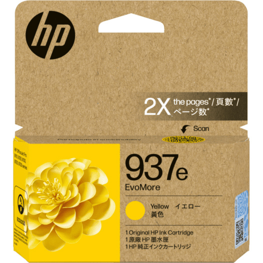 HP 4S6W8NA [HP 937e EvoMore インクカートリッジ イエロー]