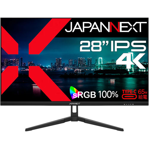 JAPANNEXT JN-IPS28U-C6 [液晶ディスプレイ 28型/3840×2160/ブラック]