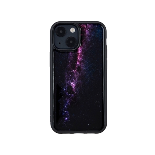 ikins I21043i13MN [天然貝ケース for iPhone 13 mini Milky way]
