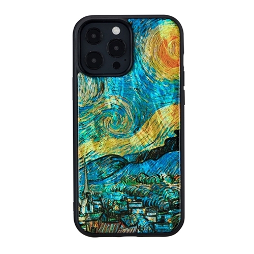 ikins I21080i13PM [天然貝ケース iPhone 13 Pro Max 星月夜]