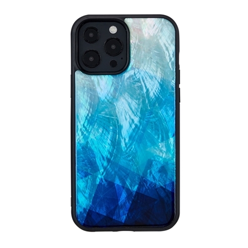 ikins I21082i13PM [天然貝ケース iPhone 13 Pro Max Blue Lake]