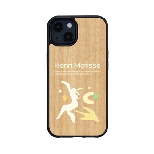 ikins I21769i13 [天然木ケース for iPhone 13 HENRI MATISSE 1]