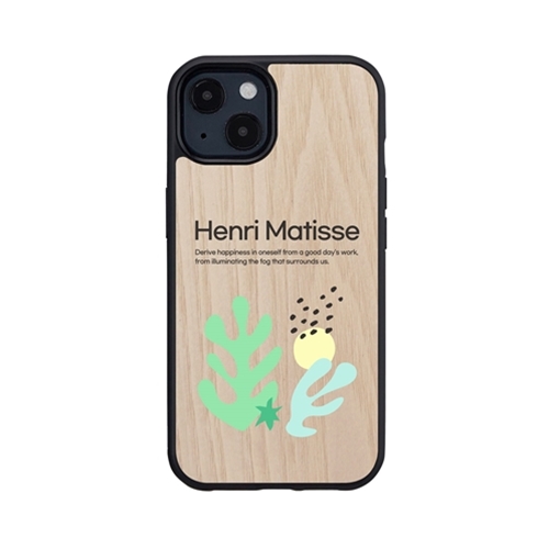 ikins I21771i13 [天然木ケース for iPhone 13 HENRI MATISSE 3]