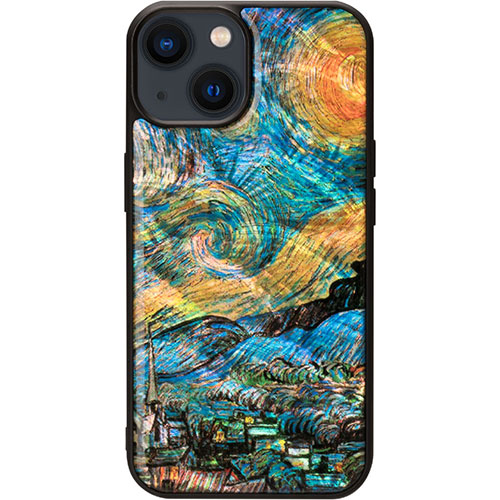 ikins I25462i15 [天然貝ケース for iPhone 15 星月夜]