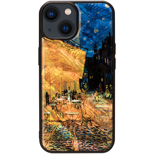 ikins I25489i15PL [天然貝ケース for iPhone 15 Plus 星月夜]