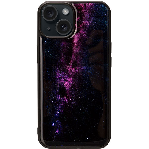 ikins I26509i15 [MagSafe対応天然貝ケース for iPhone 15 Milky way]