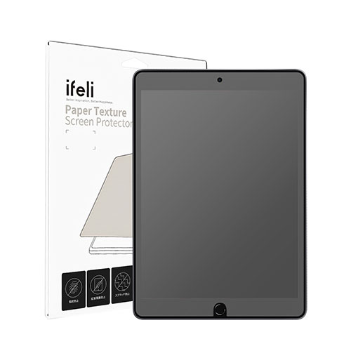 ifeli IF00066 [ペーパーテクスチャー 液晶保護フィルム for iPad (10.5インチ&Air 3)]